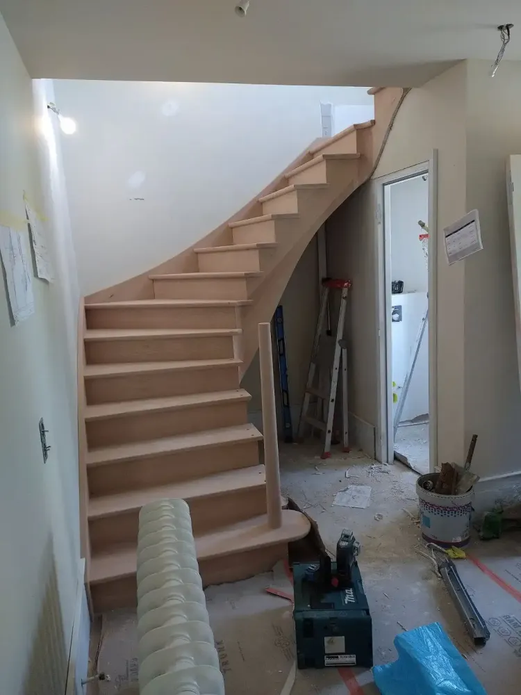 escalier en bois - rez-de-chausséwebp