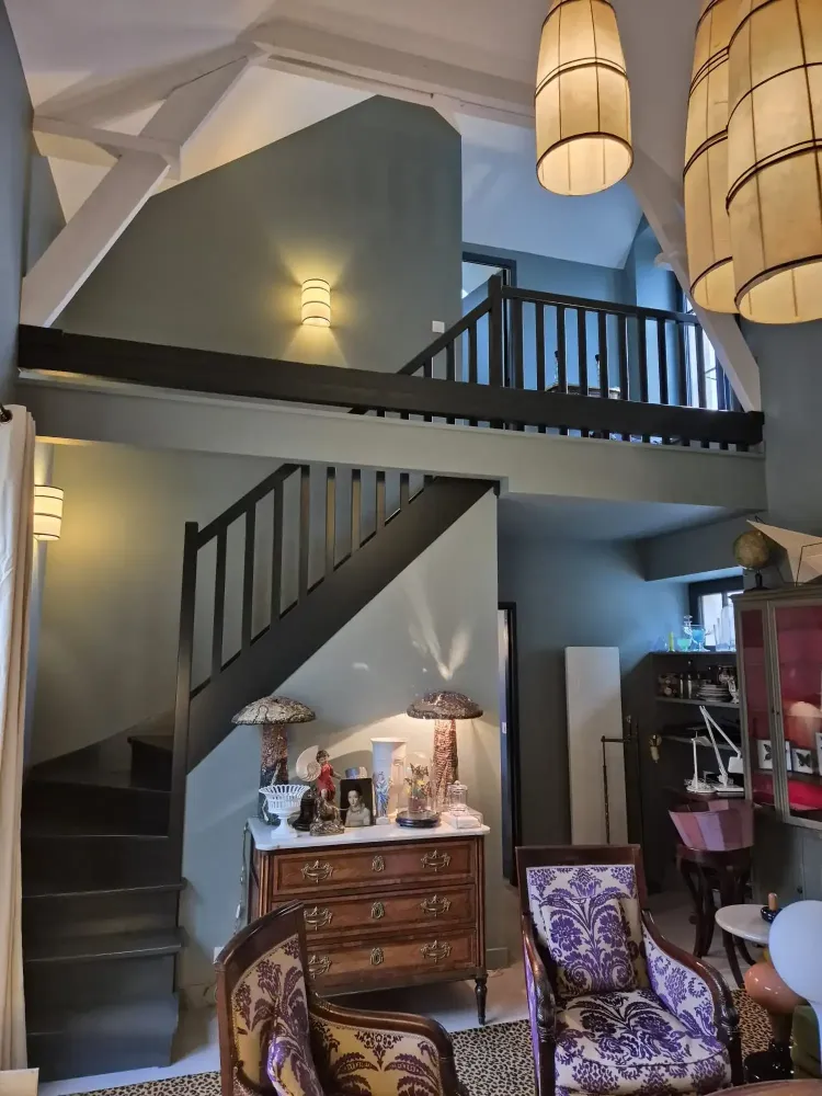 escalier ouvert